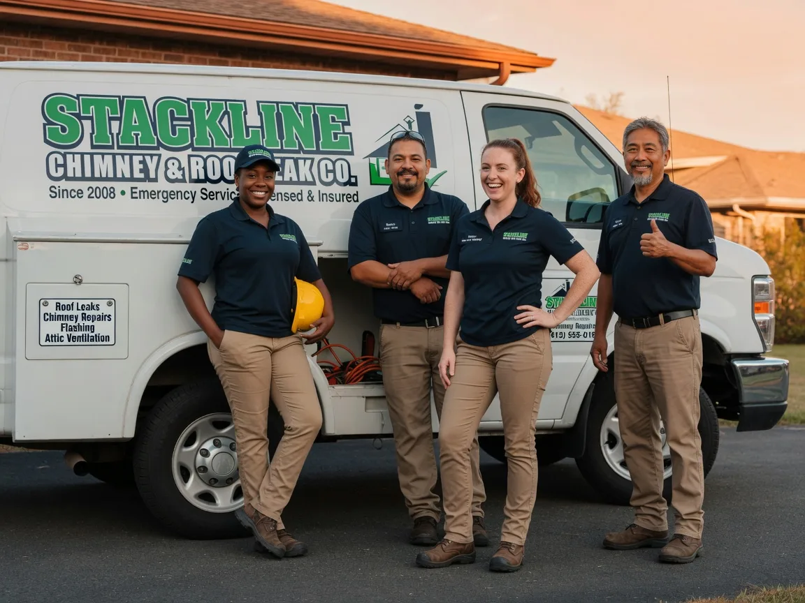 Chimney flashing repair company in Kirkersville, OH
